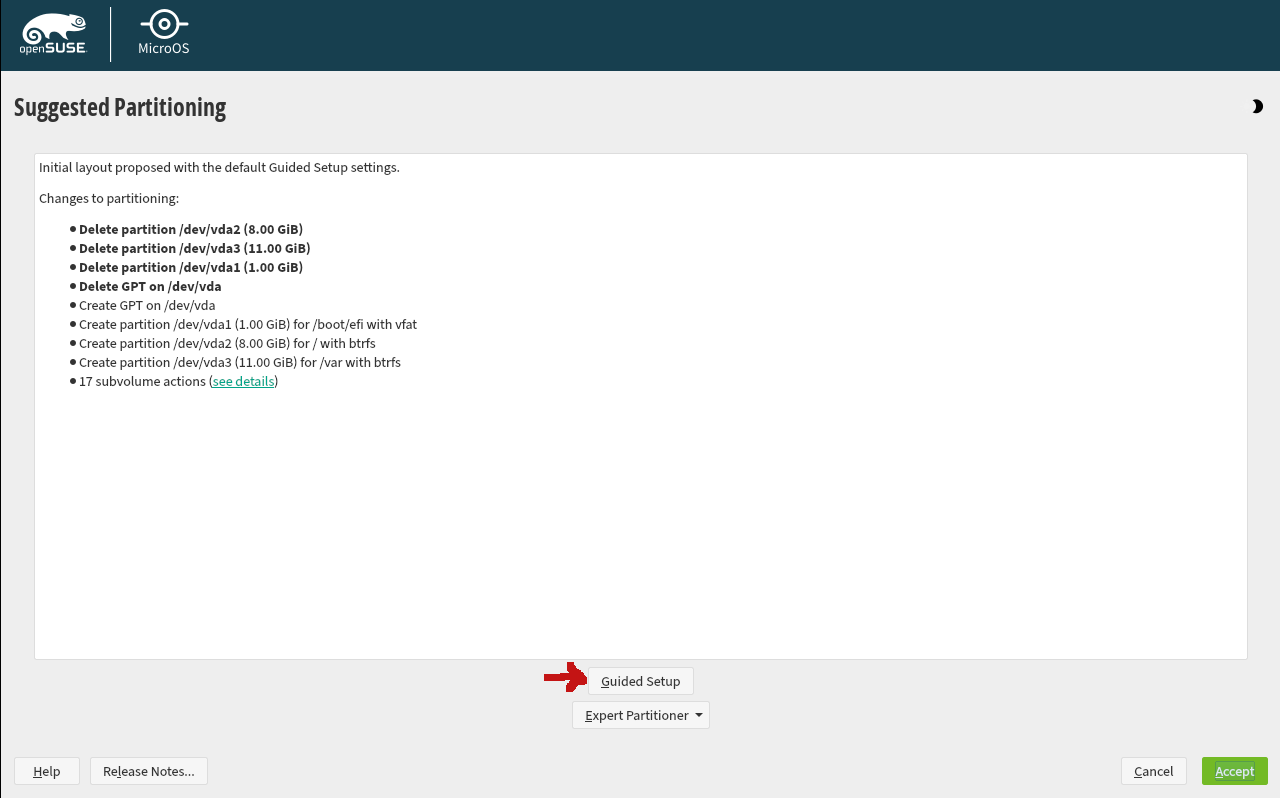 suggested-partitioning